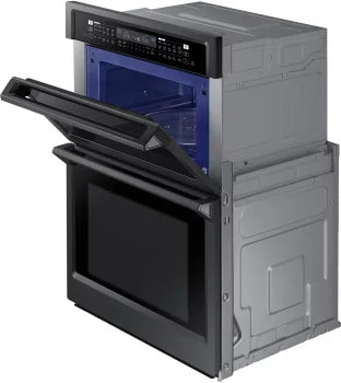 Samsung NQ70M6650DG 30 Inch Smart Combination Electric Wall Oven with Wi-Fi, Dual Convection