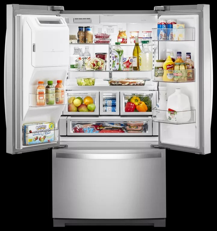 Whirlpool WRF757SDHZ- 26.8 Cu. Ft. French Door Refrigerator - Stainless Steel.
