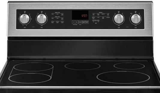 Maytag MET8800FZ 30 Inch Freestanding Electric Range with 5 Heating Elements, Dual Oven