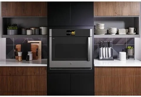 GE Profile PTS700LSNSS 30 Inch Single Electric Smart Wall Oven with 5.0 Cu. Ft. Capacity