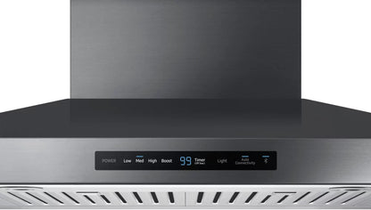 Samsung NK30K7000WG 30 Inch Smart Wall Mount Chimney Range Hood with Wi-Fi and Bluetooth Connectivity