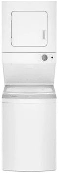 Whirlpool (WET4024HW) 24 Inch Electric Laundry Center with 1.6 cu. ft. Washer