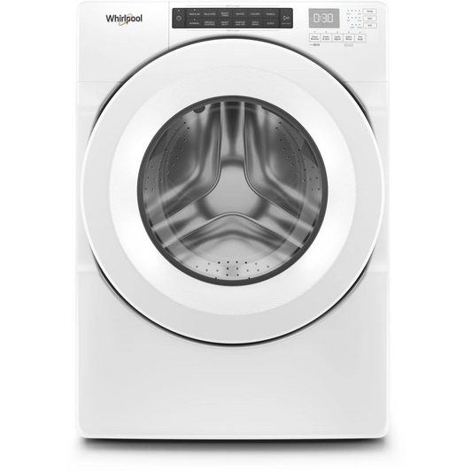 Whirlpool WFW560CHW 27 Inch Front Load Washer with 4.3 cu. ft. Capacity. Closet-Depth Fit and ENERGY STAR® Rated