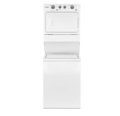 Whirlpool Gas Laundry Center Washer and Dryer Combo WGTLV27HW