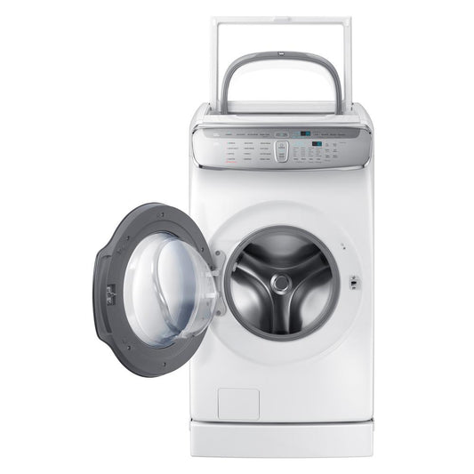 Samsung 6.0 cu. ft. FlexWash(TM) Washer in White - WV60M9900AW
