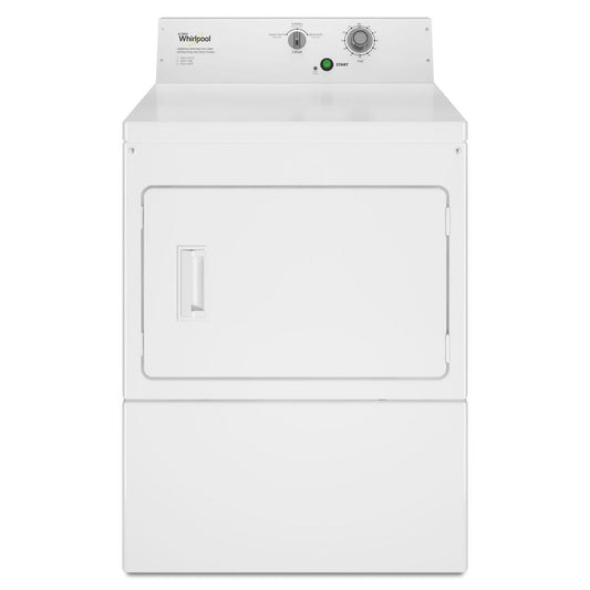 Whirlpool Commercial Electric Super-Capacity Dryer, Non-Coin CEM2795JQ - White