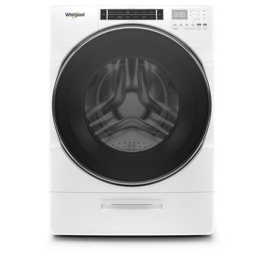 Whirlpool 5.0 cu. ft. Front Load Washer with Load & Go(TM) XL Dispenser - WFW8620HW