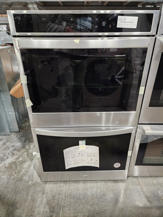 Whirlpool Smart Double Electric Wall Oven Stainless Steel - WOD51EC0HS