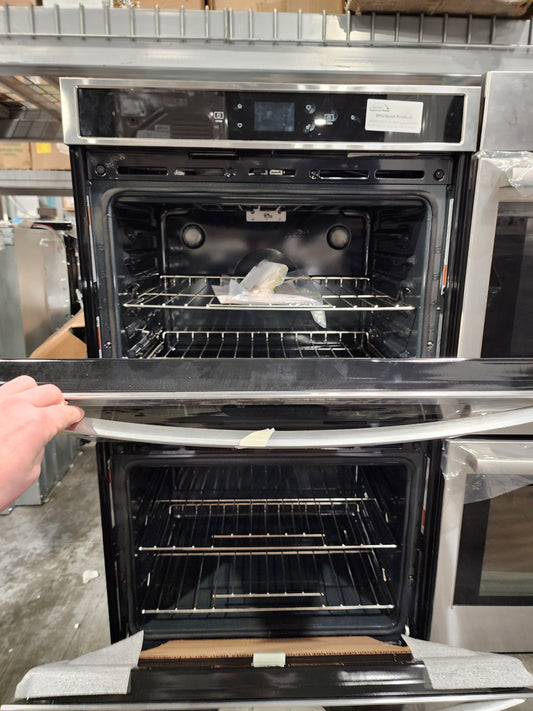 Whirlpool Smart Double Electric Wall Oven Stainless Steel - WOD51EC0HS