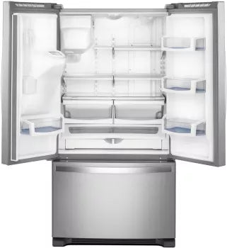 Whirlpool 36-inch Wide Counter Depth French Door Refrigerator - 20 cu. ft. (WRF550CDHZ)