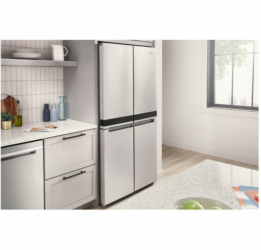 Whirlpool Refrigerator: 36-inch Wide Counter Depth 4 Door Refrigerator - 19.4 cu. ft. WRQA59CNKZ