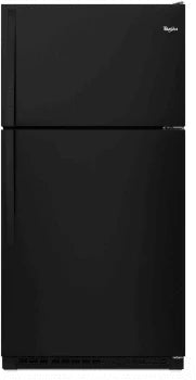 WRT311FZDB Whirlpool 33-inch Wide Top Freezer Refrigerator - 20 cu. ft.