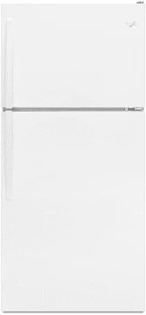 WRT318FZDW Whirlpool 30-inch Wide Top Freezer Refrigerator - 18 cu. ft.