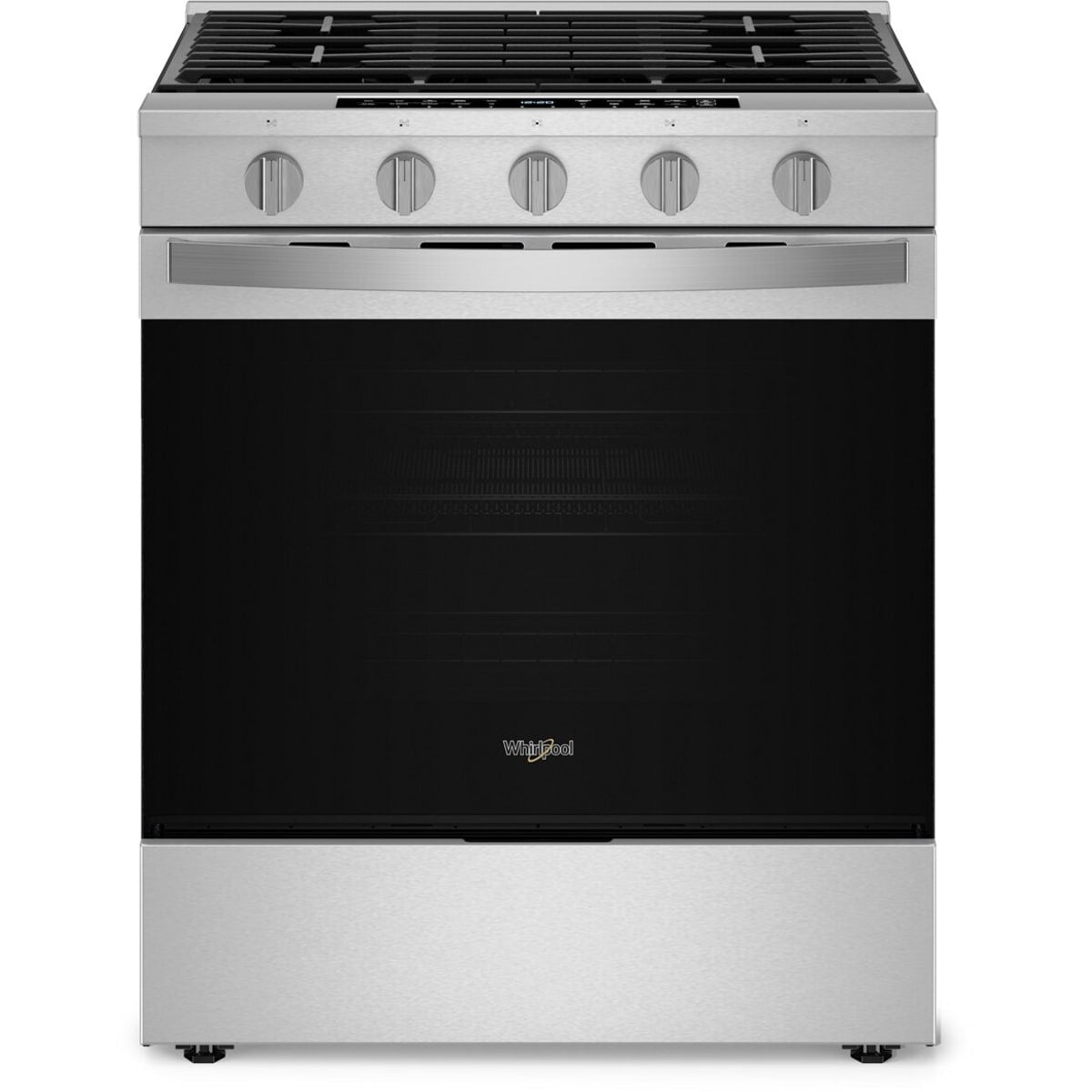 Whirlpool WSGS7530RZ 30" Slide-In Gas Smart Range Discounted at KC Appliance Outlet in Olathe