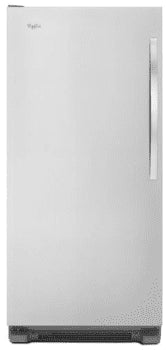 Whirlpool Sidekicks WSZ57L18DM 30 Inch Freestanding Upright Freezer with 18.0 cu. ft. Capacity. Frost-Free Defrost: Stainless Steel