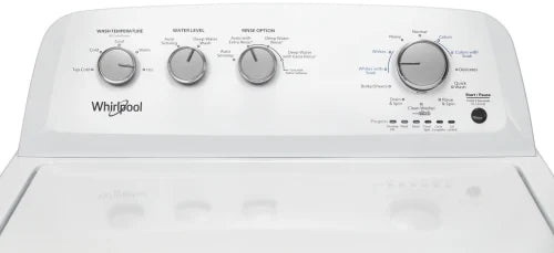 Whirlpool WTW4855HW 28 Inch Top Load Washer with 3.8 Cu. Ft. Capacity, Water Level Selection